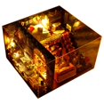 thumbnail image 1 of Casa de artesanal en miniatura, casa pequeña de , casa pequeña, con kits de 1:12, hogar, dormitorio, sala de Sunnimix Casa de muñecas de artesanía, 1 of 8