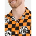 thumbnail image 3 of Dragonball Super Men's and Big Men's Graphic Woven Resort Shirt, Sizes XS-5XL, 3 of 5
