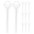thumbnail image 2 of CIMAXIC Wedding 50pcs Handheld Balloon Sticks Long Plastic Foil Balloon Support Rods Reusable Balloon Holder Sticks for Wedding Christmas Parties,5.79"X1.5"X0.28", 2 of 4