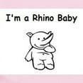 thumbnail image 2 of CafePress - I'm A Rhino Baby ~ Infant Bodysuit - Baby Light Bodysuit, Size Newborn - 24 Months, 2 of 4