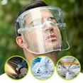 thumbnail image 4 of Multipurpose Full Face Shield | Transparent Polycarbonate Face Mask | Ergonomic Anti-Fog Design | Adjustable Headband | Reusable Safety Cover | 20x19.7cm | Ideal for Industrial, , Sports, 4 of 9