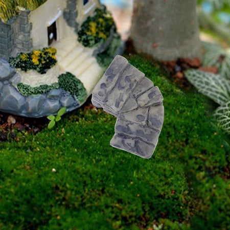 CIMAXIC Dark Grey Resin Landscape Stone Steps for Garden Decor – Natural Look Craftsmanship CIMAXIC Dark Grey Resin Landscape Stone Steps for Garden Decor – Natural Look Craftsmanship