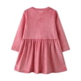 thumbnail image 2 of Esaierr Toddler Baby Girl Dress Breathable Soft Cotton Through Pattern Splicing Princess Dress, 2 of 5