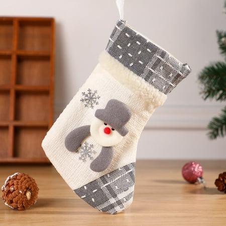 

BELLZELY Clearance Christmas Socks Home Decoration Xmas Tree Hanging Ornaments Home Door Wall Decor