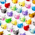 thumbnail image 1 of Pack de 24 juguetes antiestrés mochi squishy de ajolote DKJOAZ, 1 of 9