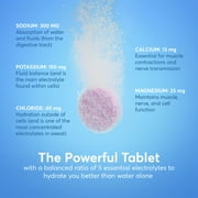 (4 pack) Nuun Sport Electrolytes Hydration Drink Mix Tablets, Watermelon, 10 Count Tube
