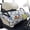 Purple Flower, variant on KUIFORTI Red Flower Golf Cart Seat Cover Thick Essential Golf Cart Accessories Suitable Club Car and More 2 Person Seats Golf Carts Easy to Install Washable