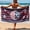 Blue2, variant on Ikfashoni American Flag Beach Towel and Hand Towel Set, 2 Pcs Patriotic USA Flag Decor
