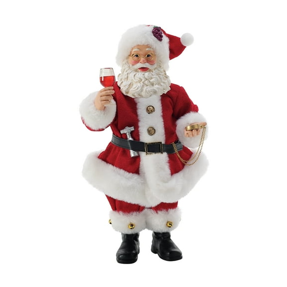 Department 56 Possible Dreams Wine Time Multicolor Christmas Figurine 10.5in H