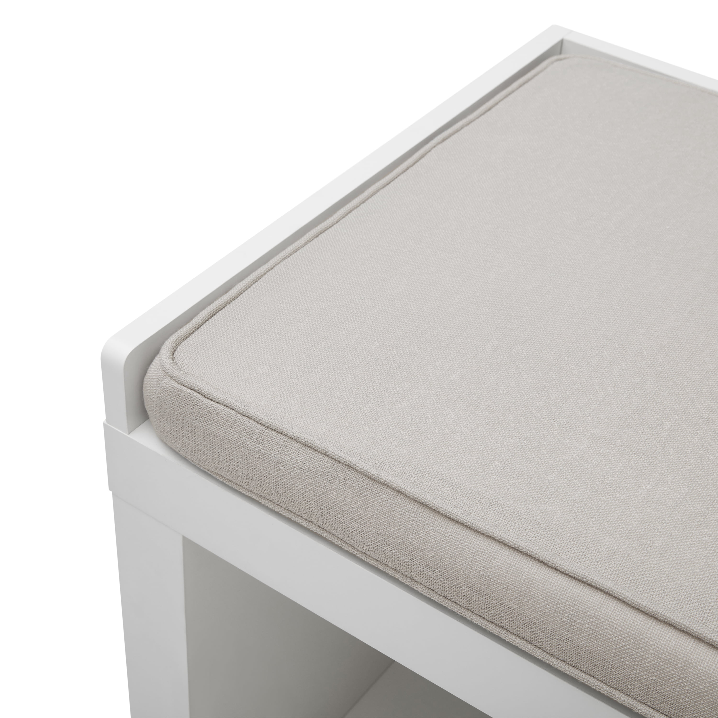 Better Homes And Gardens 3 Cube Organizer Storage Bench White Walmart Com Walmart Com