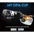 thumbnail image 4 of Unisex Adult Polarized 3D Clip-on Glasses,Only 1 Glasses can Watch 3D imax & RealD Movies, 4 of 4