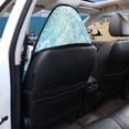 thumbnail image 4 of Garronmavis Waterproof 1 PC Front Car Seat Towel Cover Sweat Protection Turtle Car Seat Cover for Front Seats Easy Installation Compatible with Cars SUVs Trucks Sedans Vans, 4 of 8