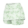 thumbnail image 4 of EnJoCho Toddler Skirt Little Girls Athletic Unifor𝗆 Skorts Go𝗅f Outfit Cheer Tennis Skirts with Shorts Girls Floral Dress Easter Floral Print Dress, 4 of 4