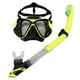 thumbnail image 3 of Máscaras De Buceo Gafas de buceo de talla única Máscaras de buceo seguras Equipo de buceo (Amarillo Negro) Hugtrwg Para Estrenar, 3 of 9