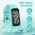 thumbnail image 4 of Kids Watch Digital Sport Watch Fitness Watch with Pedometer Waterproof Watch for Boys Girls Birthday Christmas Gift for Kids, 4 of 9