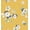 YELLOW/MINT/OFFWHITE, variant on Challis Rayon Printed Lareina, Floral Fabric, Dress Fabric, Sewing Fabric (BLACK/ORANGE/OFFWHIT, ByYard)