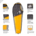 thumbnail image 3 of Sleeping Tipo Momia TrailHead 20°F (-7°C) 1.90m - NARANJA - TETON, 3 of 4