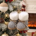 thumbnail image 3 of Christmas Tree Ornaments, Gray Mini Knitted Boot Hanging Decorations, Cozy Stocking Holiday Decor, Xmas Gifts for Families, 3 of 5