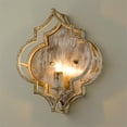 thumbnail image 3 of Golden Lighting 0872-WSC AI 11 in. Ravina Antique Ivory Sconce Damp Wall Light, 3 of 3