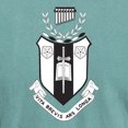 thumbnail image 3 of CafePress - Sigma Alpha Iota Black And White Crest T Shirt - Mens Comfort Colors Shirt, 3 of 5