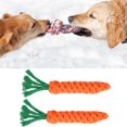 thumbnail image 3 of Transemion 2pcs/set Chew Toy For Dogs - Easy To Clean Durable Teeth Cleaning Suitable For Small Dogs Cotton Kitten Chew Toys 1Set, 3 of 6