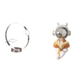 thumbnail image 1 of Portabotellas De Hierro Para Vino Tinto, Organizador De Bebidas Para Adultos Con Adorno Espacial, Escultura Decorativa De Astronauta Para Centro De Mesa., 1 of 8
