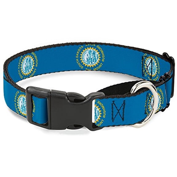Buckle-Down Martingale Dog Collar - South Dakota