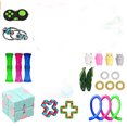 thumbnail image 1 of Honganda Silicone Decompression Toy Kit, Press Type Stress Relief Toys Set, 1 of 6