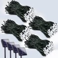 thumbnail image 1 of Cadena de luces LED solares EEW 400 LED, 8 modos, impermeables, 1 of 7