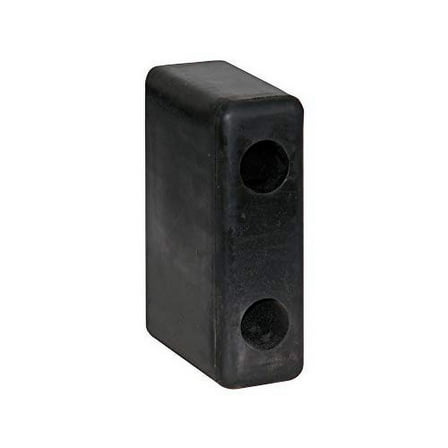 Buyers Products B5264, Molded Rubber Bumper - 2-1/2 x 4-1/8 x 6-3/4" (Set / 2)