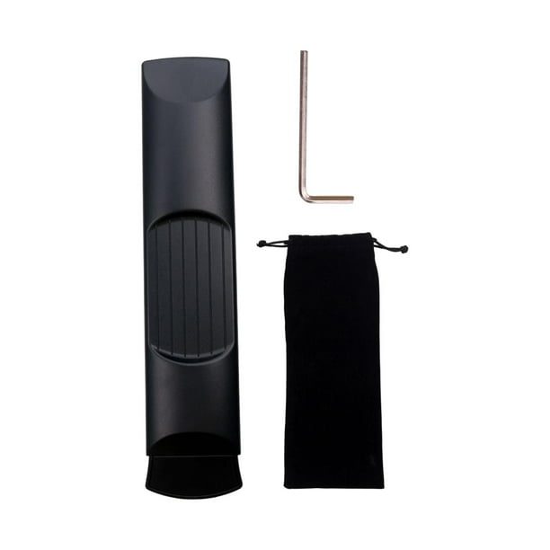 Guitarra de bolsillo de 6 cuerdas, entrenador de acordes, guitarras de viaje, herramienta para practicar guitarra folk. 6 trastes negro