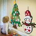 thumbnail image 4 of KANOHENO Montessori Felt Christmas Tree - Kids Interactive Christmas Decor with 32 Pcs Felt Ornaments, 17ft(5m) Lights, DIY Non-Woven Felt Tree for Toddlers, Holiday Activity, 4 of 7