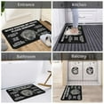 thumbnail image 6 of BAIANNAN Staffordshire Bull Terrier Doormat Non-Slip Kitchen Bath Mat Bedroom Balcony Floor Door Entrance Carpet Rug, 6 of 6