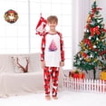 thumbnail image 2 of Your-Sty Pink Christmas Tree Print Christmas Family Matching Pajamas Christmas Pjs Holiday Nightwear Sleepwear Sets Long Sleeve Pjs, 2 of 8
