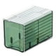 thumbnail image 1 of Caja de Organizador de Hisopo y Almohadilla de Algodón Montada en la Pared, Contenedor de Almacenamiento Cosmético de Plástico Transparente Sin Perforaciones con Cajón A, 1 of 5