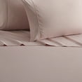 thumbnail image 2 of Chic Home Ashlan 4-Piece Solid Color Sheet Set, Queen, Rose, 2 of 2