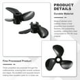 thumbnail image 4 of 3Set RC Boat Propeller, 3 Blades CW 3mm Hole Dia 25mm OD, 4 of 7