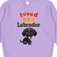 thumbnail image 3 of Inktastic Labrador Retriever Dog Black Lab Toddler Sweatshirt, 3 of 4