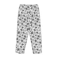 thumbnail image 5 of Naloa Snake Print Women’s Ultra-Soft Comfy Pajama Lounge Pants with Pockets & Drawstring, 5 of 8