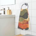 thumbnail image 3 of Yayeee 100% Cotton Hand Towels for Bathroom 16" x 28" Soft Absorbent Kitchen Towel, Abstract Desert Pattern, 3 of 7