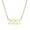 Gold 222, variant on Dainty Number Pendant Necklace Stainless Steel Choker 000 1111 111 222 333 444 555 666 777 888 999 Numerology Jewelry Gift for Women