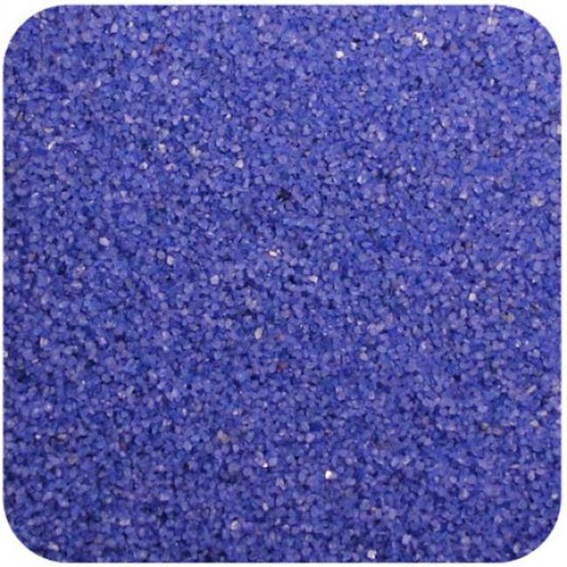 Sandtastik FL0220 Sac de Sable Coloré Floral 2 lbs. - Bleu Danube