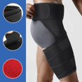 thumbnail image 2 of Hip Brace Compression Brace for Hamstring sleeve groin Injury Sprains Sciatic Nerve, 2 of 8