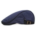 thumbnail image 2 of Newsboy Hats Cotton Flat Cap Newsies Hats for Men Adjustable Newsboy Driving Hat Newsboy Flat Cap, 2 of 7