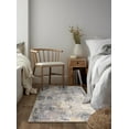 thumbnail image 5 of Moynesa 3'x5' Modern Abstract Area Rug,Washable Bedroom Rug Soft Throw Entry Mat Contemporary Faux Wool Non-Slip Stain Resistant Carpet for Living Room Kitchen Bath Office, Gray, 5 of 7