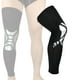 thumbnail image 5 of 1X Manga de soporte de compresión deporte articular del dolor Negro y plateado XL shamjiam Rodillera deportiva, 5 of 9