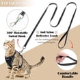 thumbnail image 5 of DMISOCHR Cat Harness and Leash Set Escape Proof Cat Vest Harness for Outdoor, 5 of 7