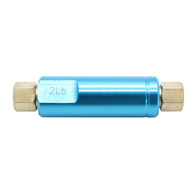 Yeacher Valve de Proportion de Frein à Disque Résiduel Valve de Pression 2 Lb Valve de Retenue de Frein Tige Bleue pour
