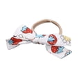 thumbnail image 4 of One opening Baby Saliva Towel + Bow Hair Band Tassel Decoration Floral Print, 4 of 5