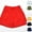 Red, variant on GERsome Summer Shorts for Women Cotton Linen Solid Color Lounge Shorts Elastic Waist Casual Beach Vacation Shorts with Pockets S-2XL